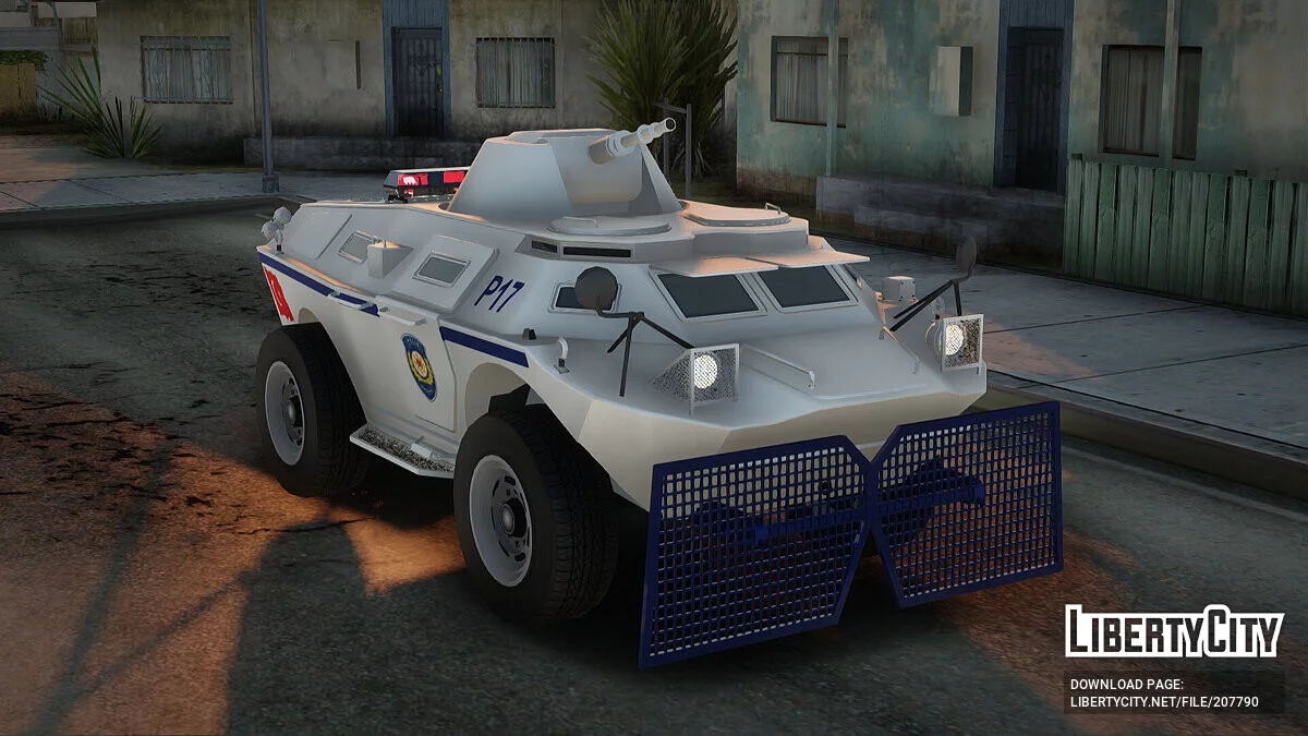 土耳其警用带水炮的 APC / GTA San Andreas