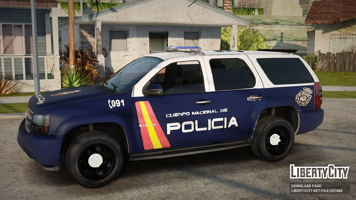 Chevrolet Tahoe Spanish Police / GTA San Andreas