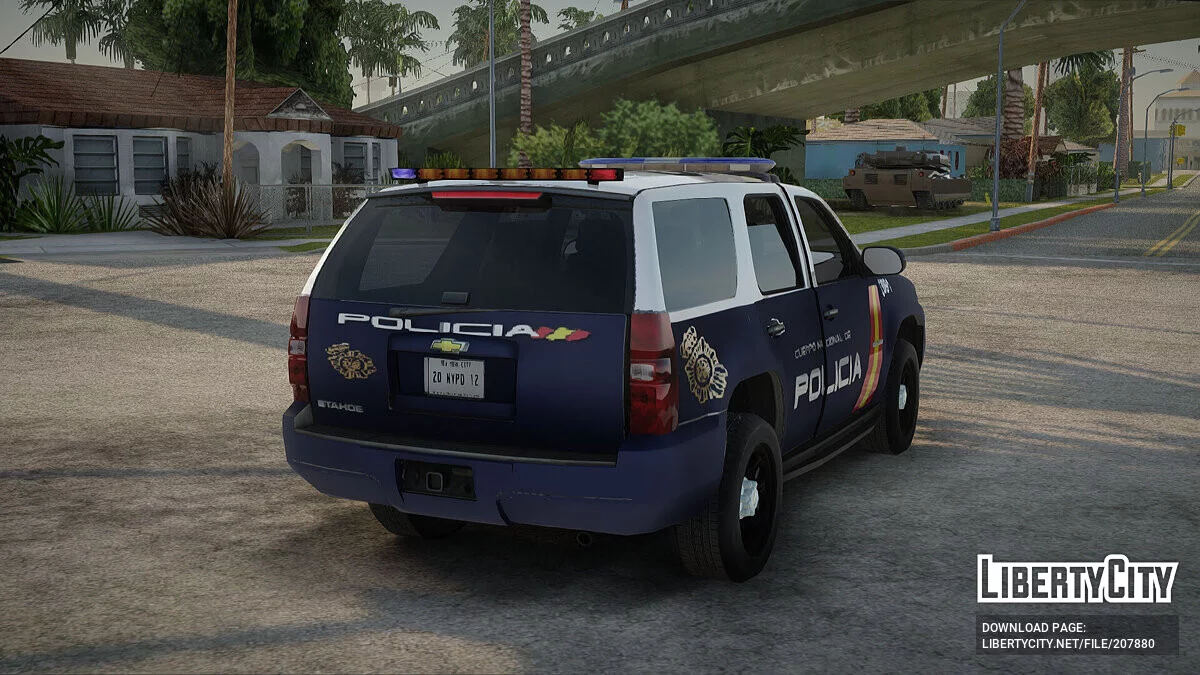 Chevrolet Tahoe Spanish Police / GTA San Andreas