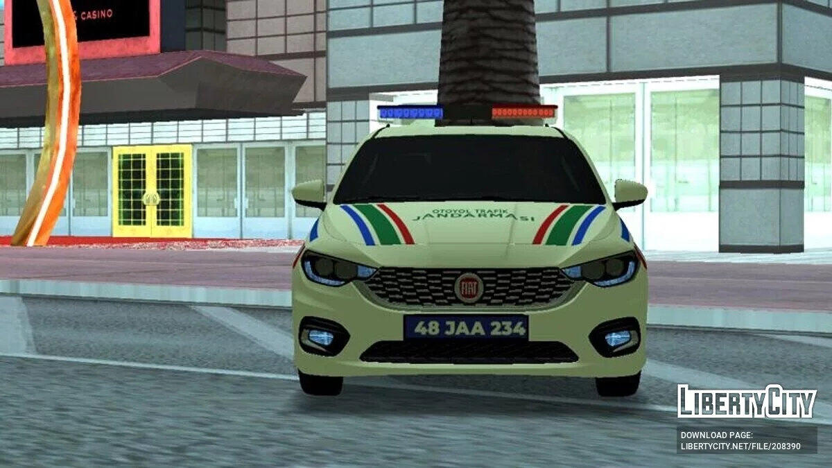 Fiat Egea Otoyol Trafik Jandarması / GTA San Andreas