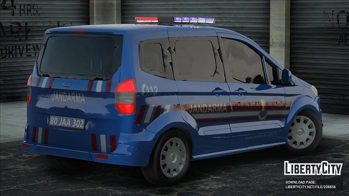 Ford Courier - Поліція / GTA San Andreas