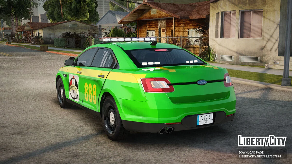 Ford Taurus Iraq Police / GTA San Andreas