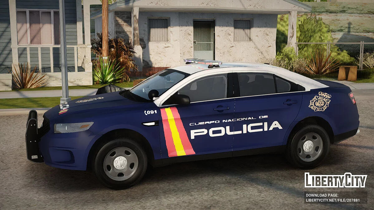 Ford Taurus Spanish Police / GTA San Andreas