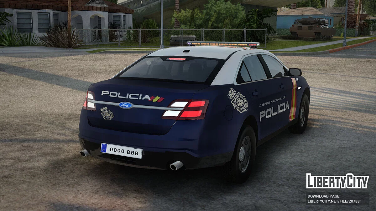 Ford Taurus Spanish Police / GTA San Andreas