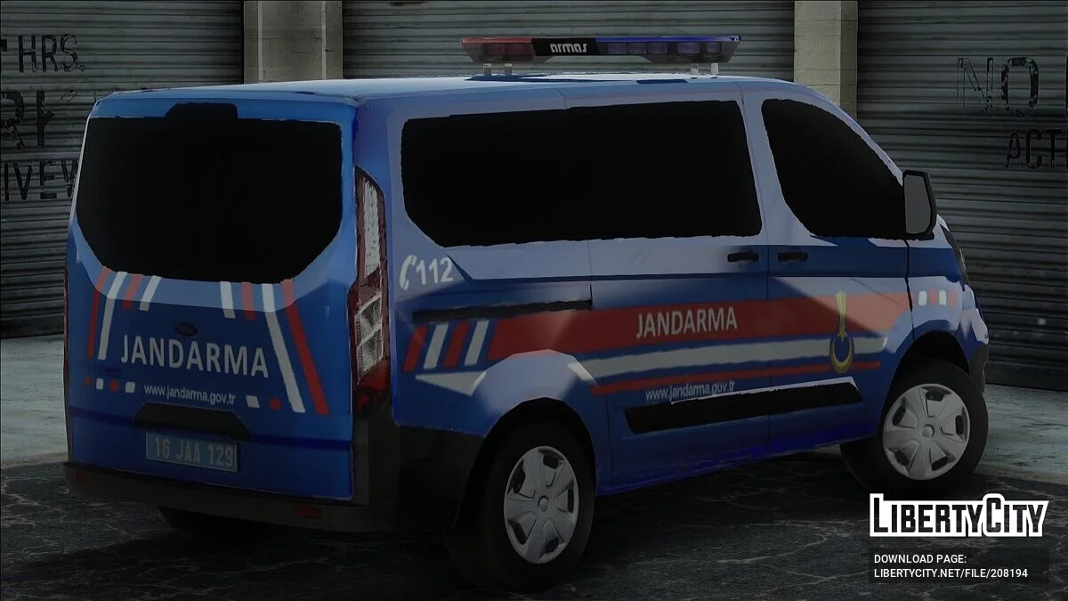 Ford Tourneo Kustom Jandarma / GTA San Andreas