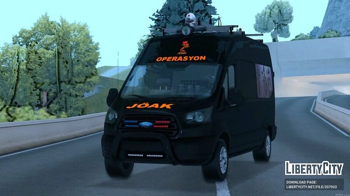 Ford Transit - Жандарм / GTA San Andreas
