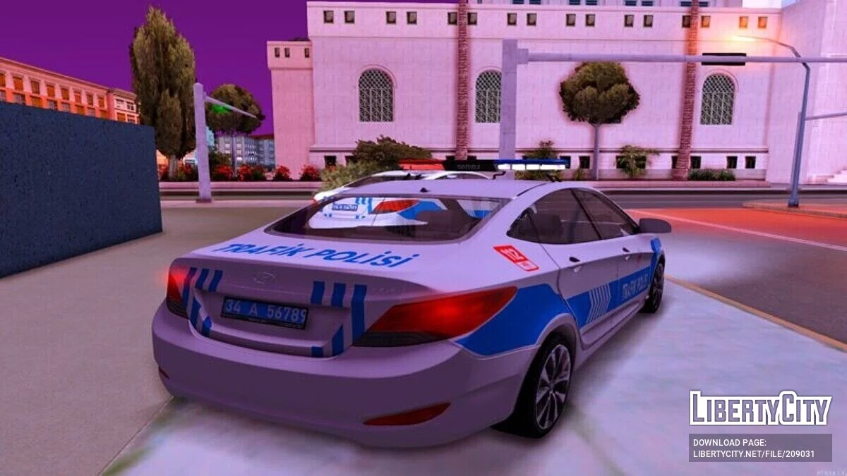 Hyundai Accent - Police / GTA San Andreas