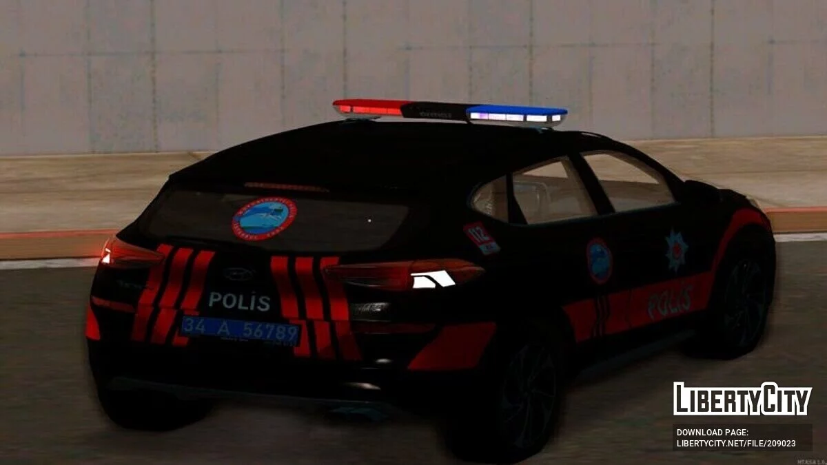 Hyundai Tucson 2020 - Police / GTA San Andreas