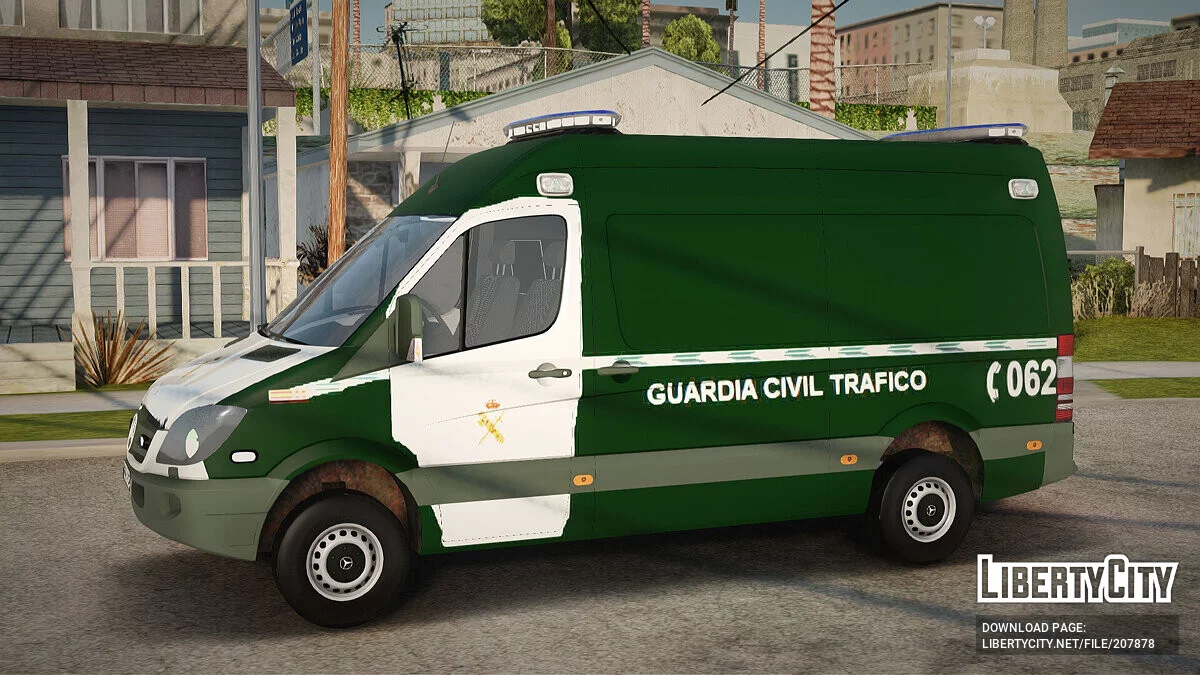 Mercedes-Benz Sprinter GC Trafico Spanish / GTA San Andreas