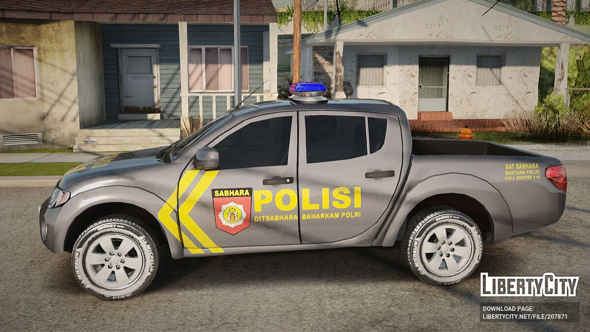 Mitsubishi L200 Indonesian Police / GTA San Andreas