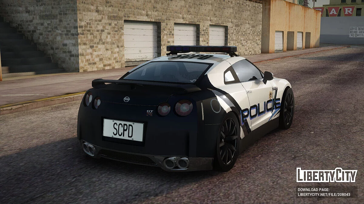 Nissan GT-R 2013 Police / GTA San Andreas