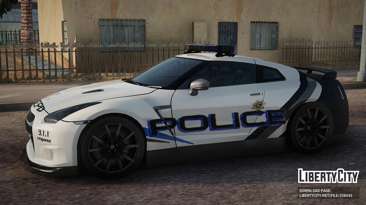 Nissan GT-R 2013 Police / GTA San Andreas