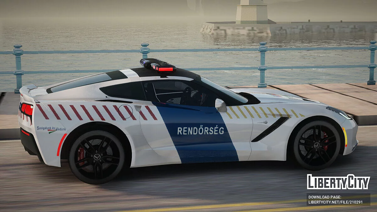 Chevrolet Corvette C7 Polícia / GTA San Andreas