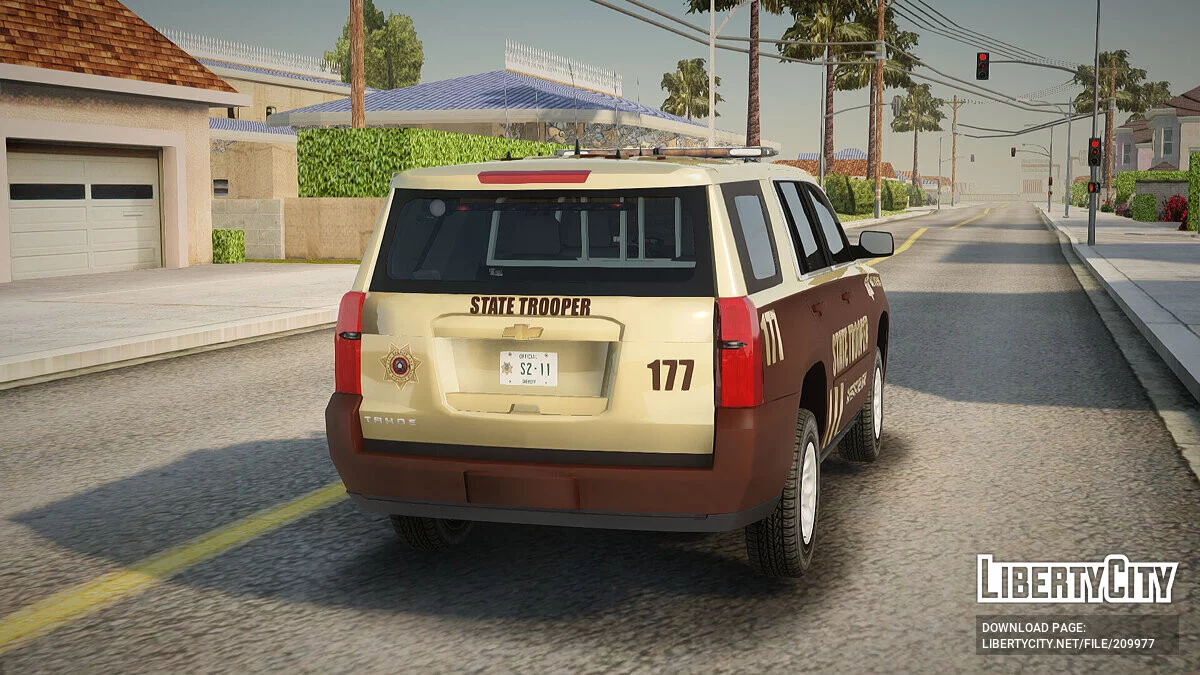 Chevrolet Tahoe 2015 Bone County Police / GTA San Andreas