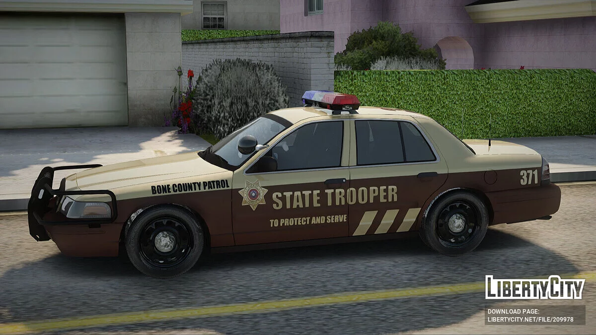 Ford Crown Victoria 2011 Bone County Police / GTA San Andreas