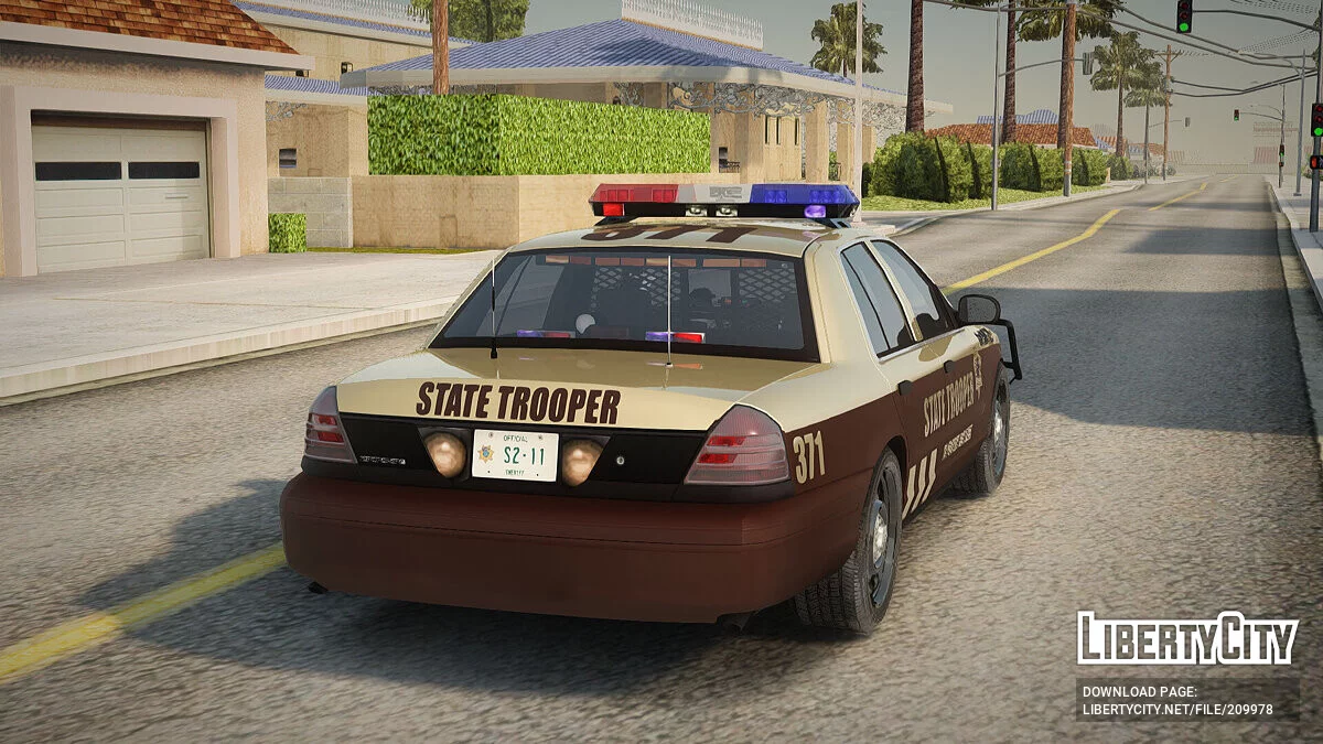Ford Crown Victoria 2011 Bone County Police / GTA San Andreas