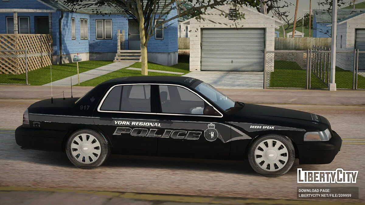 Ford Crown Victoria PI Stealth YRP / GTA San Andreas
