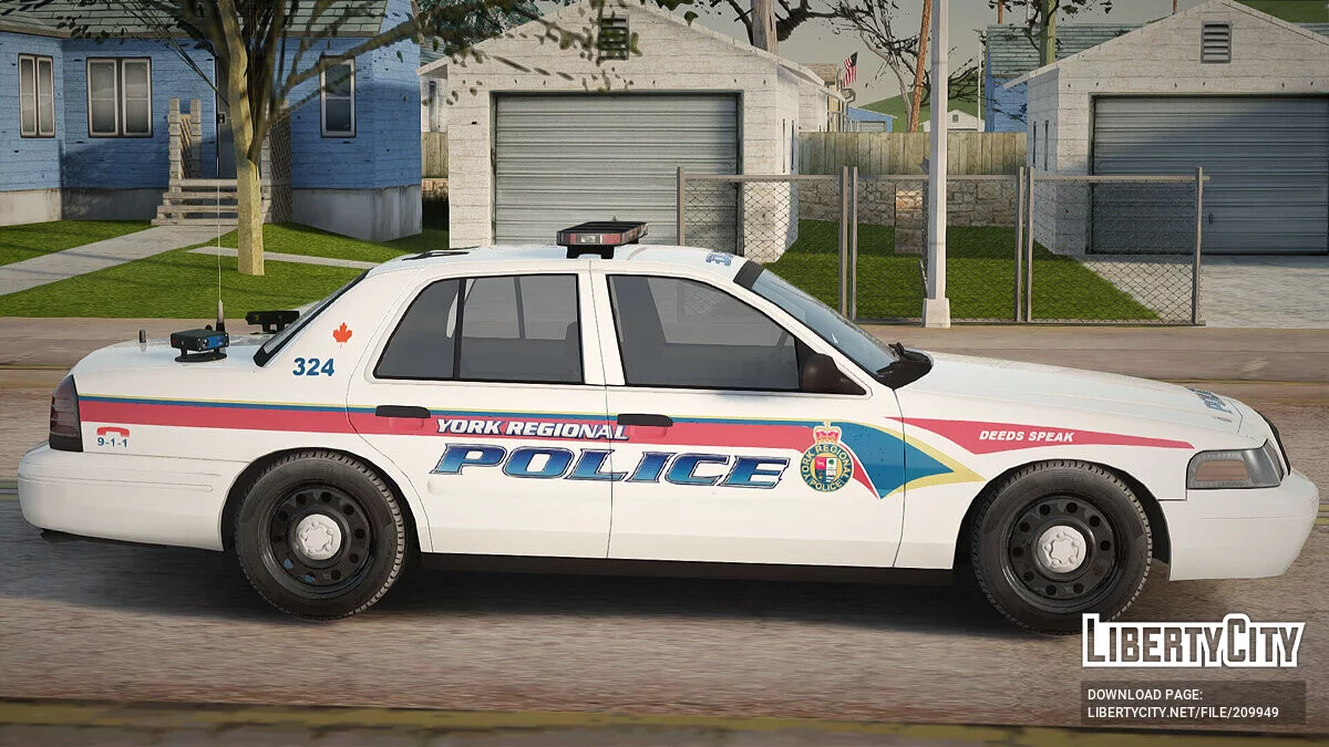 Ford Crown Victoria PI YRP / GTA San Andreas