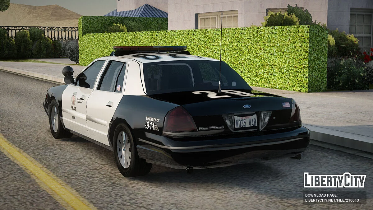 Ford Crown Victoria Police Interceptor / GTA San Andreas