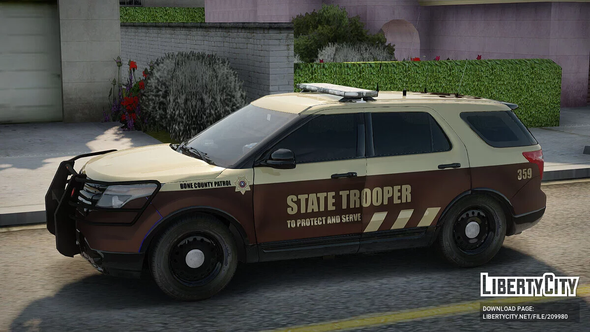 Ford Explorer 2012 Bone County Police / GTA San Andreas