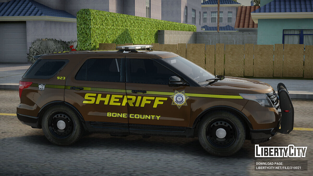 Download 2012 Ford Explorer (Bone County Sheriff) for GTA San Andreas