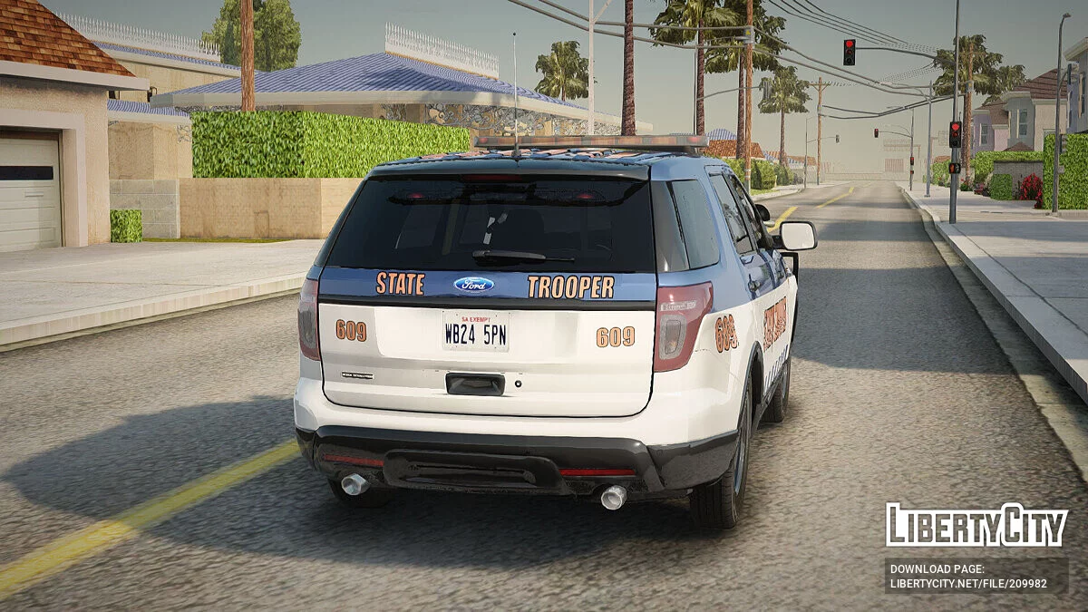 Ford Explorer 2012 Red County Police / GTA San Andreas