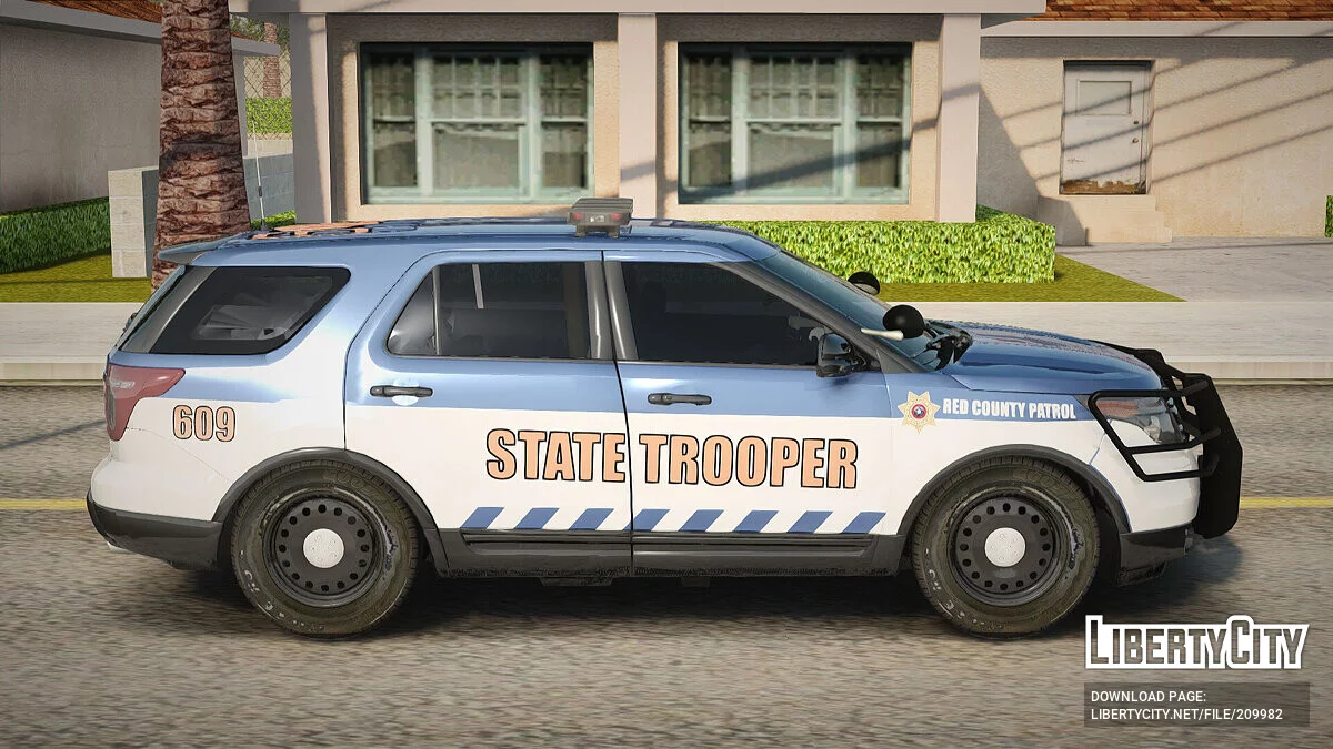 Ford Explorer 2012 Red County Police / GTA San Andreas