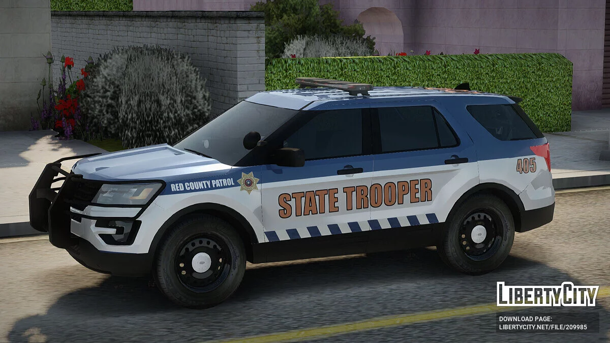 Ford Explorer 2016 Red County Police / GTA San Andreas
