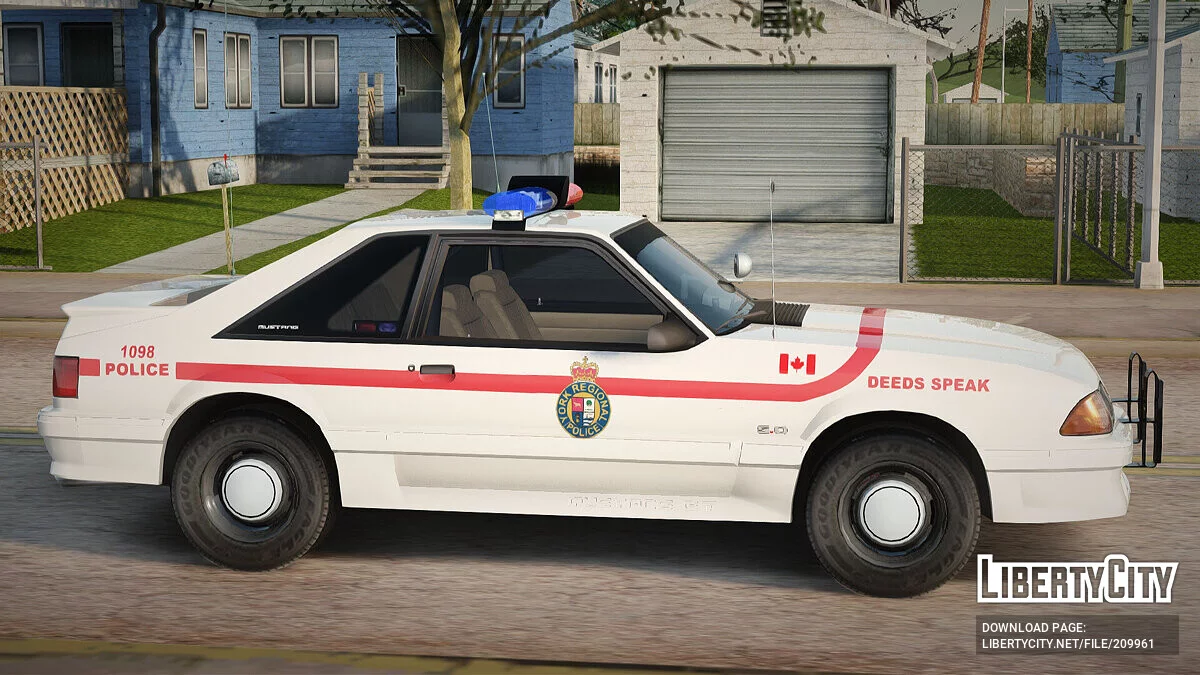 Ford Mustang SSP 1993 YRP / GTA San Andreas