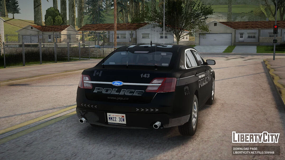 Ford Taurus Stealth 2016 YRP / GTA San Andreas