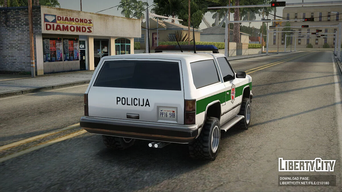 Polícia Lituana Ranger v2 / GTA San Andreas