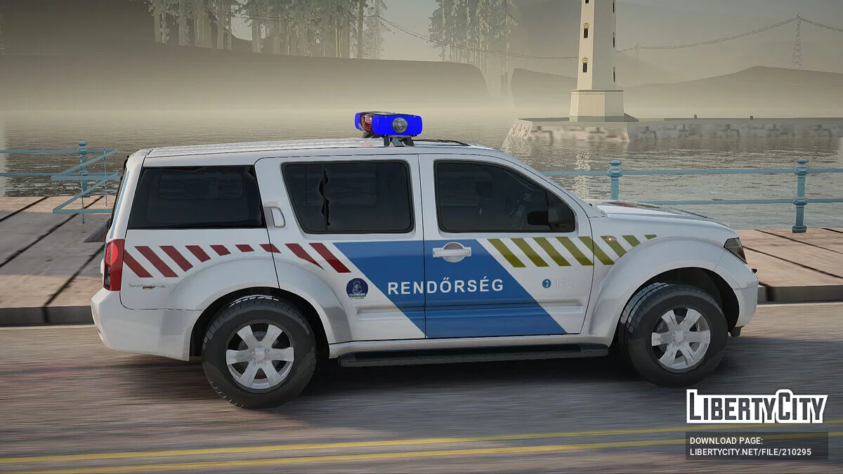 Nissan Pathfinder Polícia Húngara / GTA San Andreas