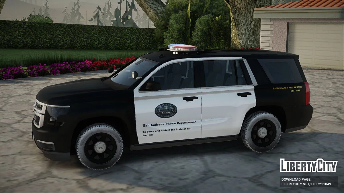 Chevrolet Suburban 2015 SAPD / GTA San Andreas