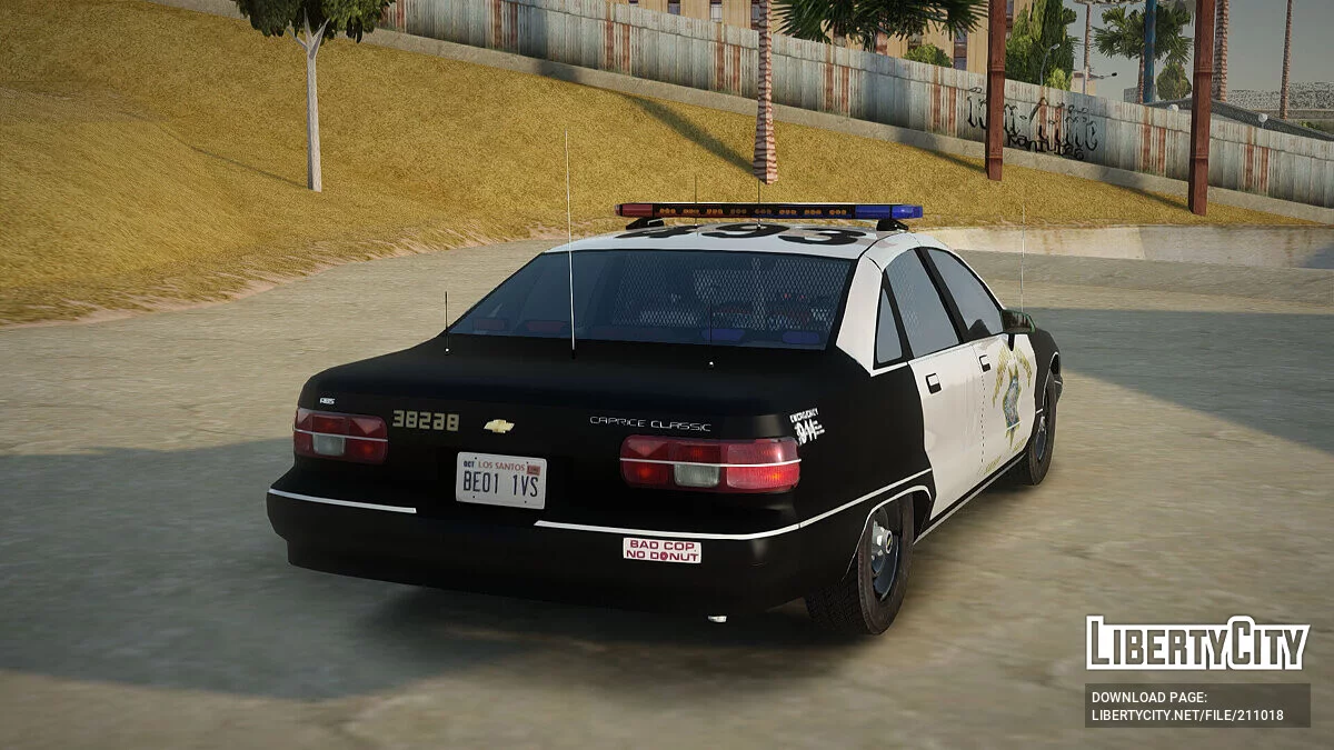 Chevy Caprice SAHP SAPD Highway Patrol / جي تي إيه سان أندرياس