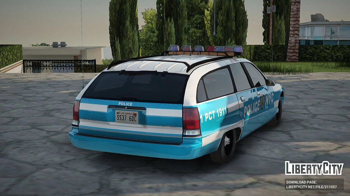 Chevy Caprice Station Wagon 1993-1996 NYPD / GTA San Andreas