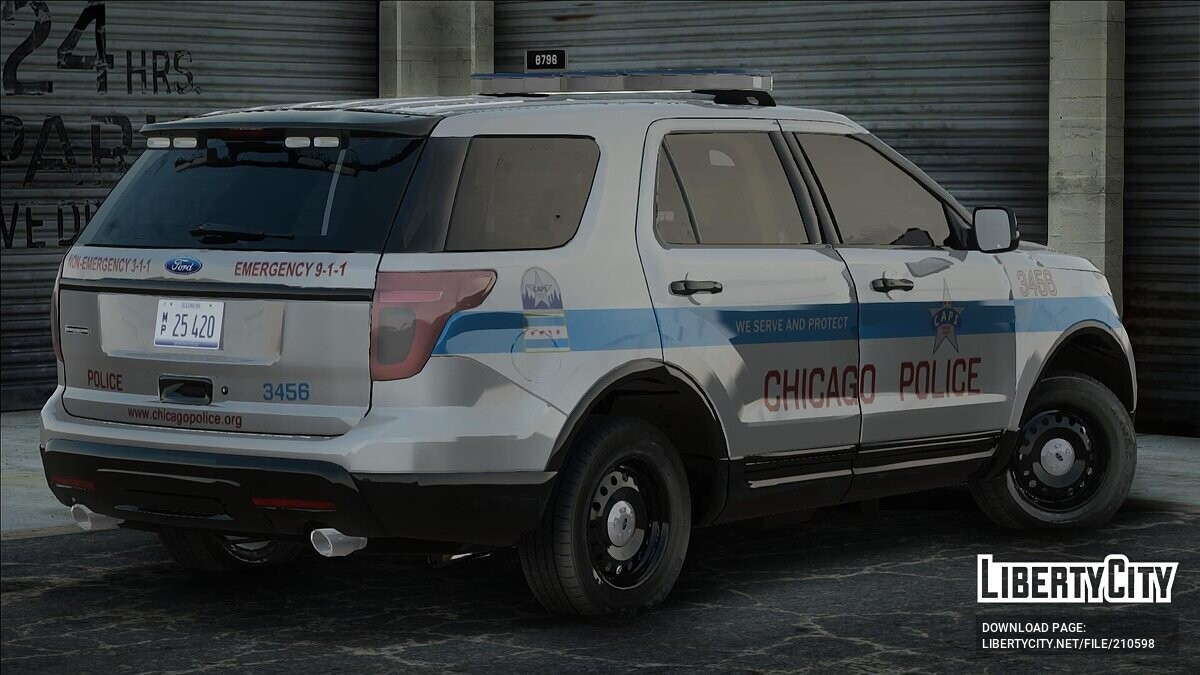 Download CPD 2013 Ford Explorer for GTA San Andreas