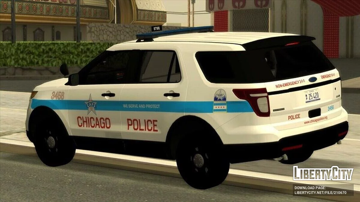 CPD 2014 Ford Explorer / GTA San Andreas