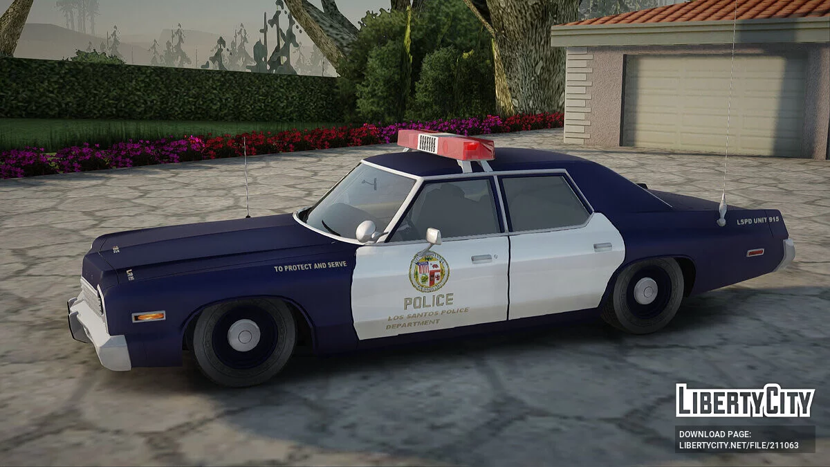 Dodge Monaco 1974 LSPD General Duties Unit / GTA San Andreas