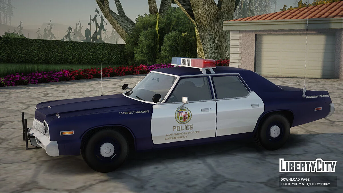 Dodge Monaco 1974 LSPD Highway Patrol Version / GTA San Andreas