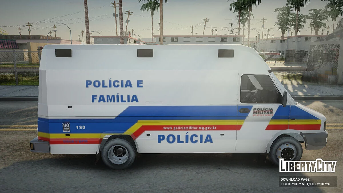 Iveco Daily (Policia Militar) / GTA San Andreas