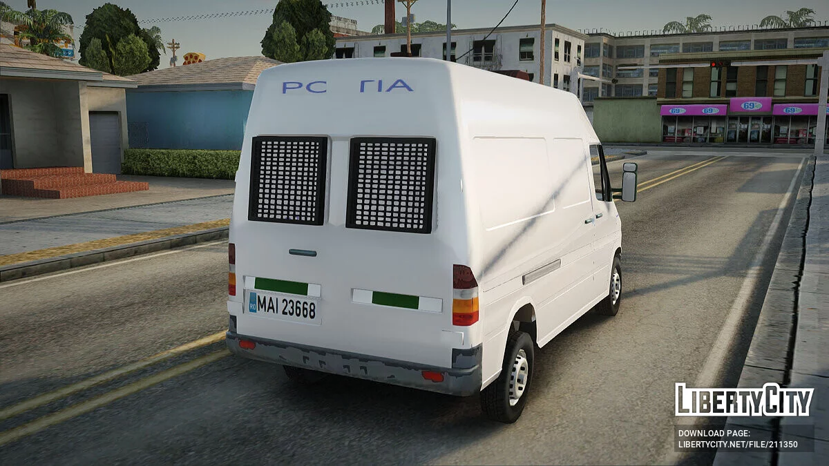 Mercedes-Benz Sprinter Politia / GTA San Andreas