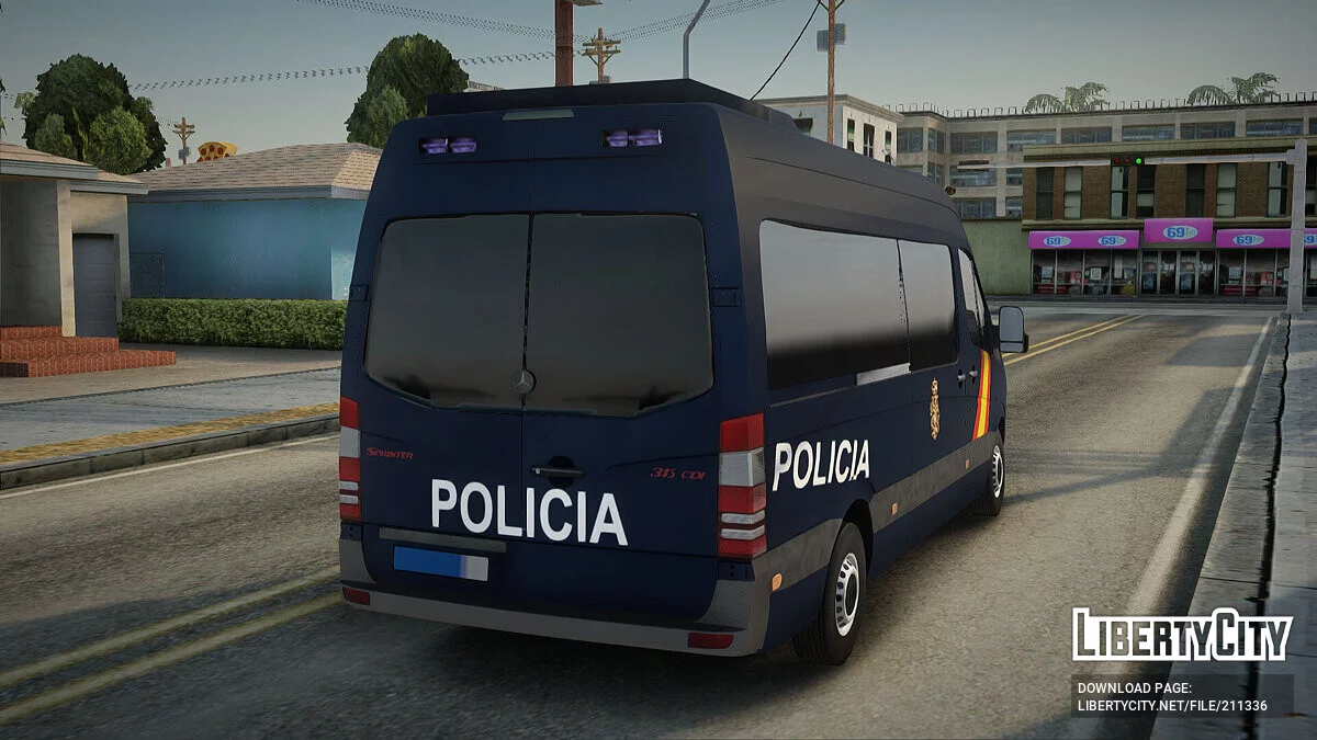 梅赛德斯-奔驰斯宾特西班牙警车 / GTA San Andreas