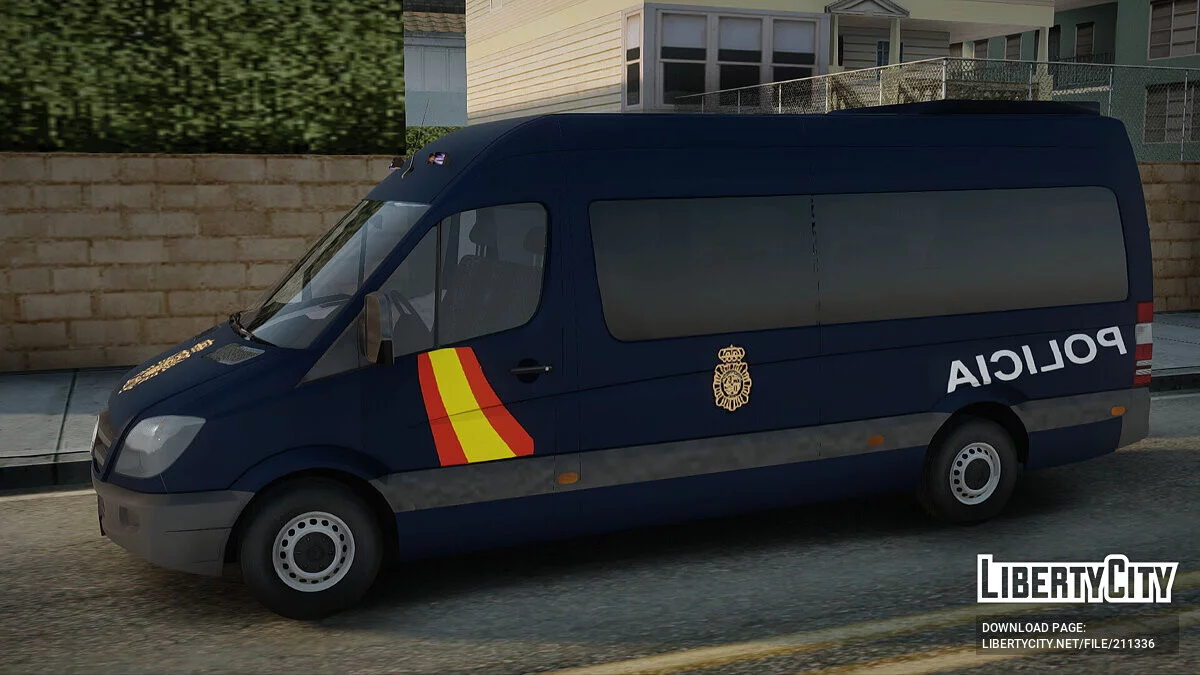 梅赛德斯-奔驰斯宾特西班牙警车 / GTA San Andreas