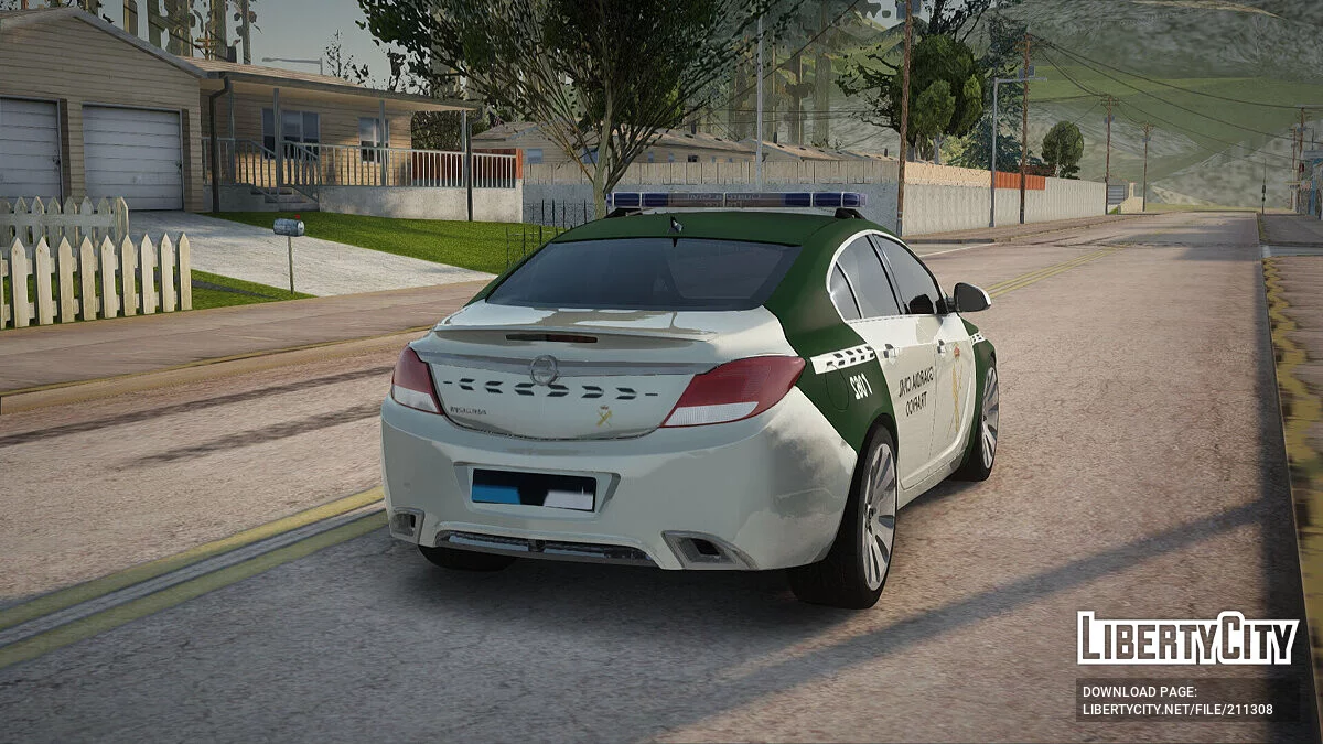 欧宝Insignia民警交通 / GTA San Andreas