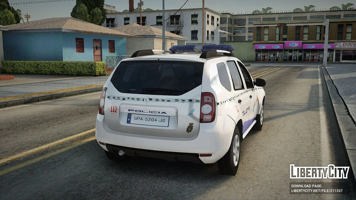 雷诺 Duster 西班牙警车 / GTA San Andreas
