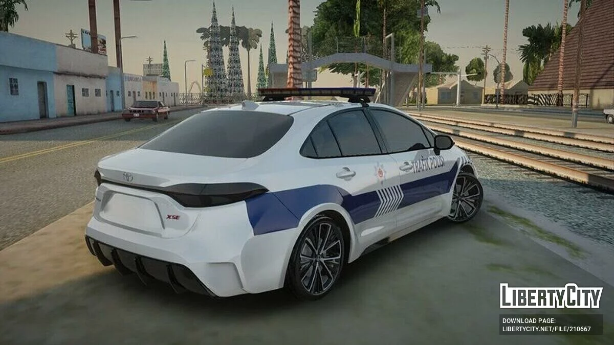 Toyota Corolla - Polizei / GTA San Andreas