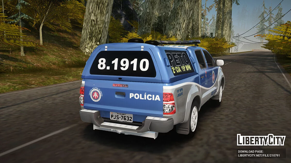 Toyota Hilux PETO CIA Jequie / GTA San Andreas