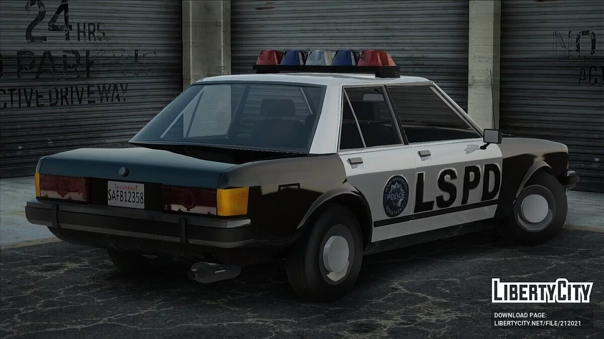 DAXMAX UNO GJI 1982 POLICE V2 / GTA San Andreas