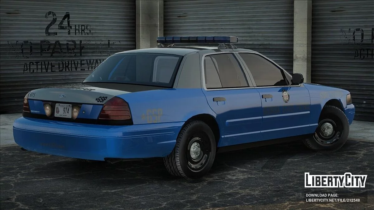 Georgia State Patrol 2003 Ford Crown Victoria / GTA San Andreas