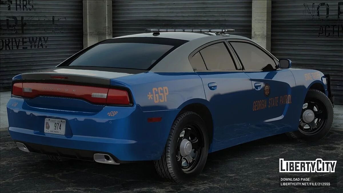 Georgia State Patrol 2012 Dodge Charger / GTA San Andreas